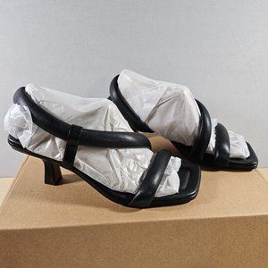 Vince Coline Tubular Leather Slingback Sandals (Size 5.5)